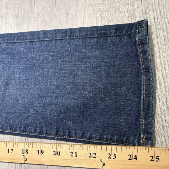 Loft Jeans Women's 29 Straight Leg Stretch Denim Ann Taylor 400681 - Picture 8 of 9